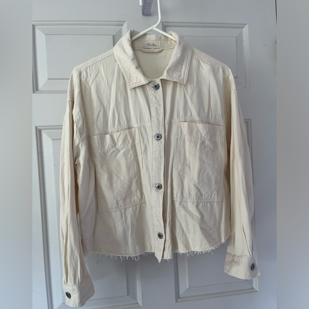 Love Notes Cream Button Down Top